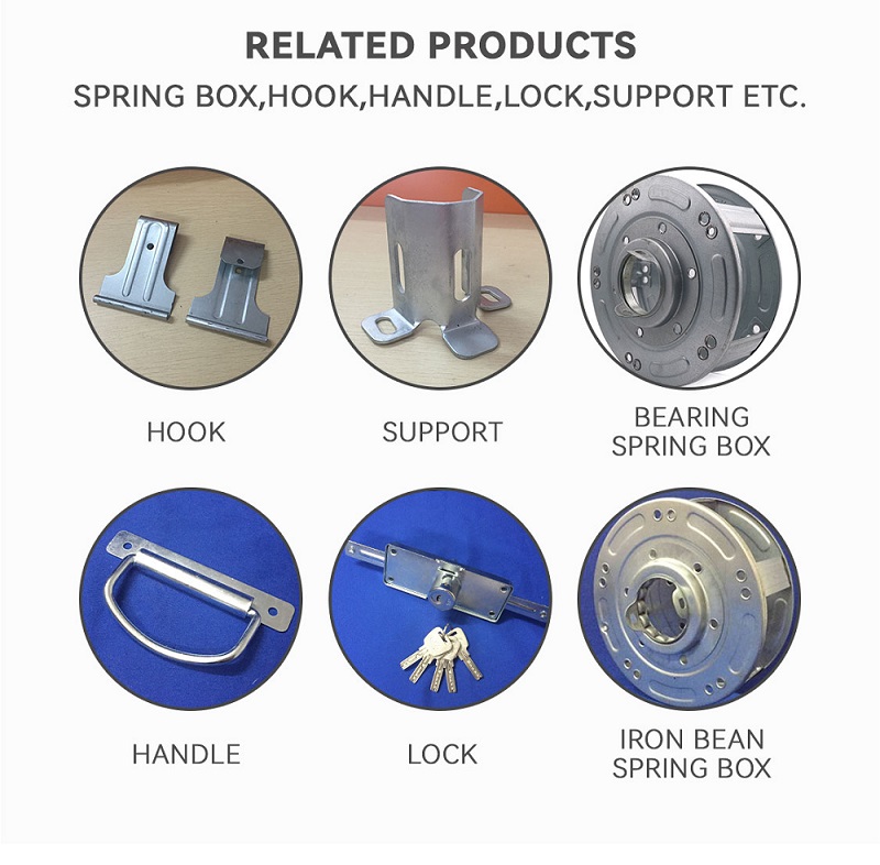 Roller Shutter Door Spring Steel Strap Related Accessories