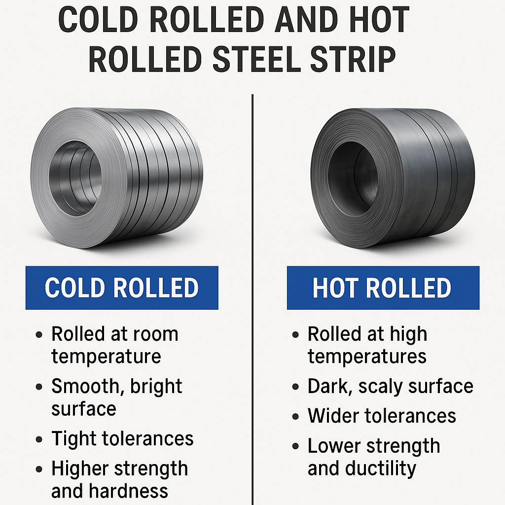 diferencias entre flejes de acero laminados en frío y laminados en caliente